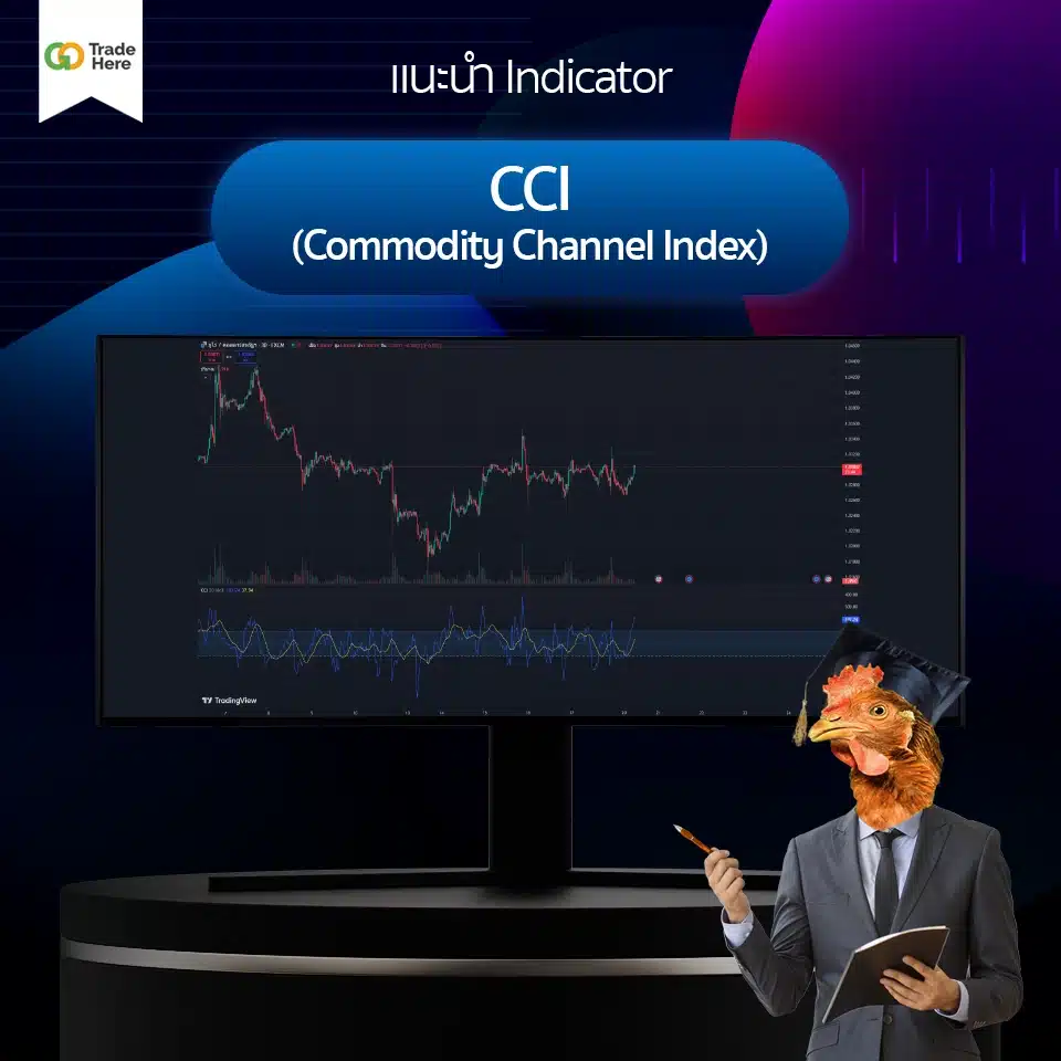 Indicator : CCI (Commodity Channel Index) อินดิเคเตอร์ (Indicator) ที่นิยมใช้ CCI (Commodity Channel Index)