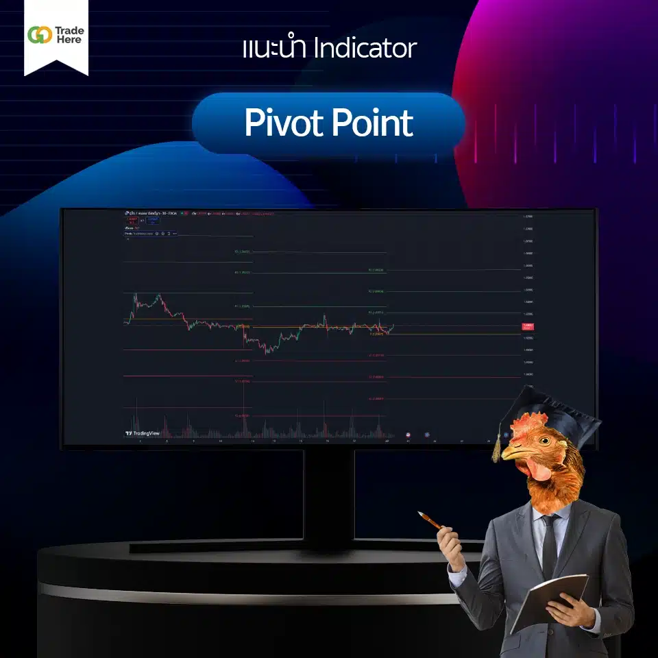Indicator : Pivot Point อินดิเคเตอร์ (Indicator) ที่นิยมใช้ Pivot Point