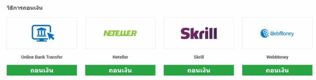 การถอน การถอน