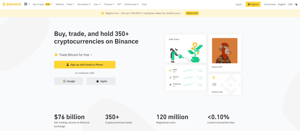 รีวิว Binance เทรดคริปโต