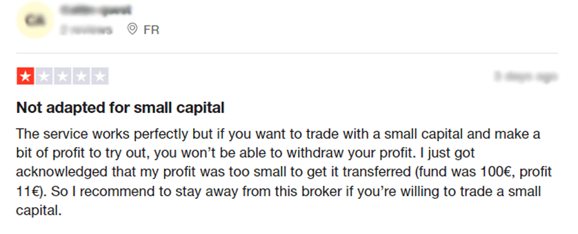 รีวิว Eightcap ใน trustpilot 2 รีวิว Eightcap ใน trustpilot 2