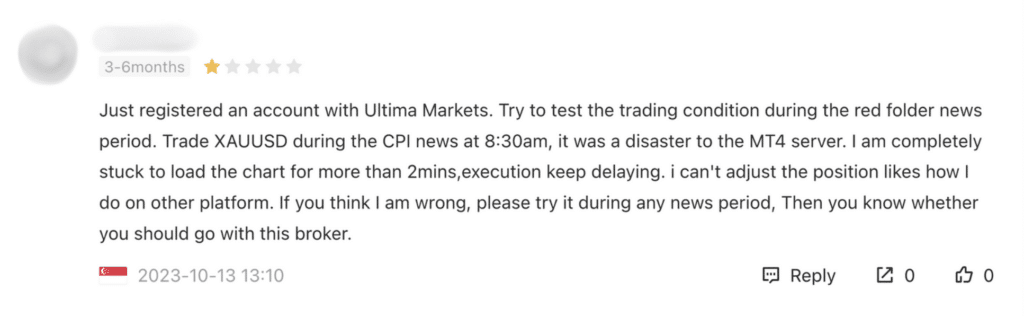 ความเห็นจากผู้ใช้งานจริง Ultima Markets ความเห็นจากผู้ใช้งานจริง Ultima Markets