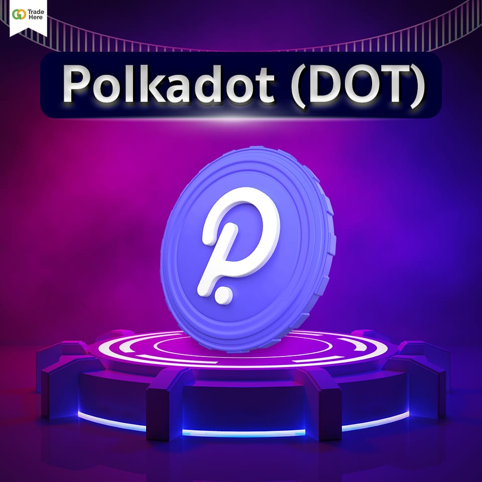 6.Polkadot-DOT เหรียญคริปโตที่น่าลงทุน Polkadot (DOT)
